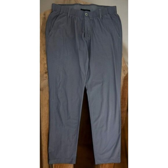 Under Armour Mens Gray Lightweight Golf Pants 36/32 - Picture 1 of 7